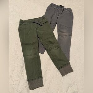 Cat & Jack Kids' Green and Gray Joggers